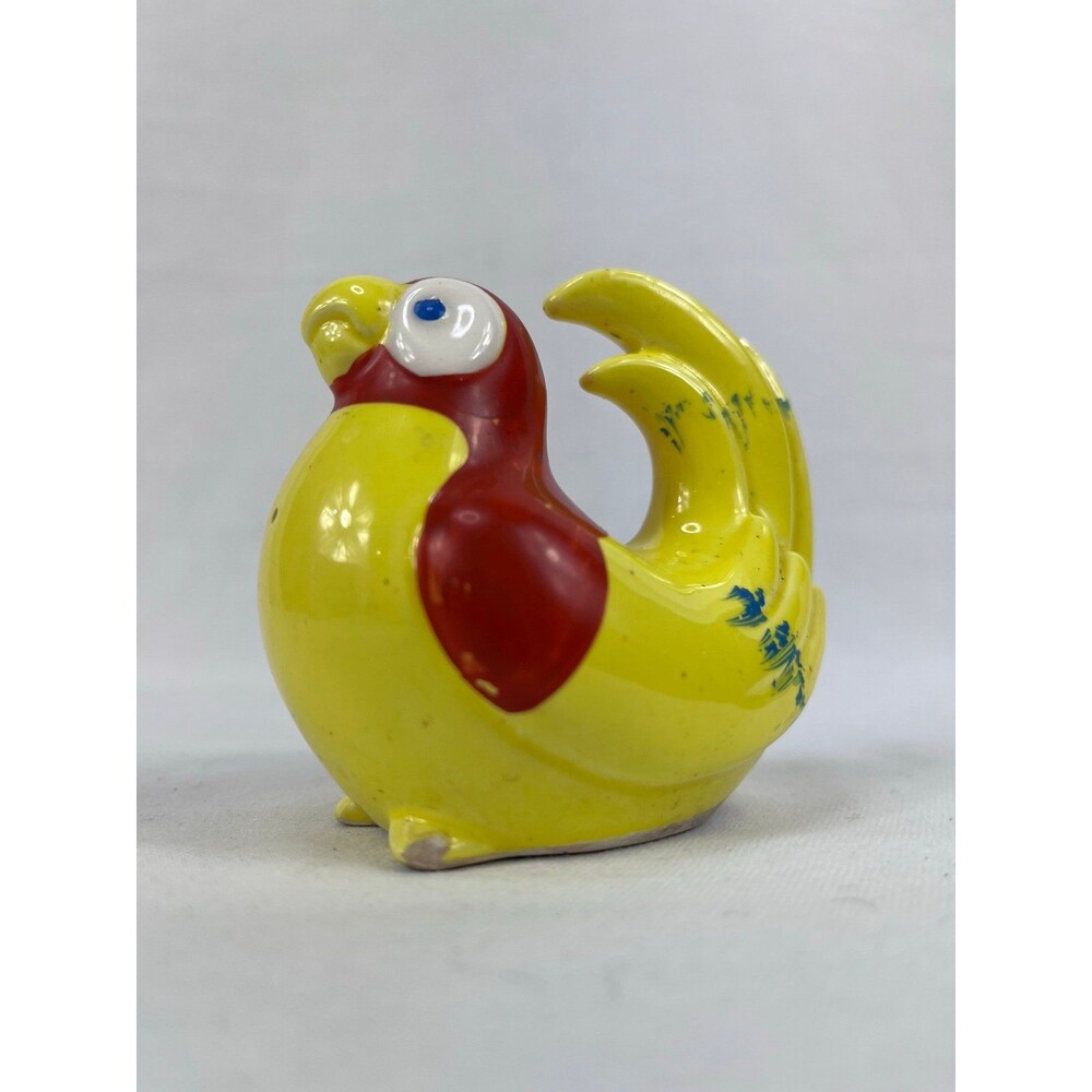 Fitz and Floyd Caribbean Parrot Salt Shaker Vintage Japan 1981